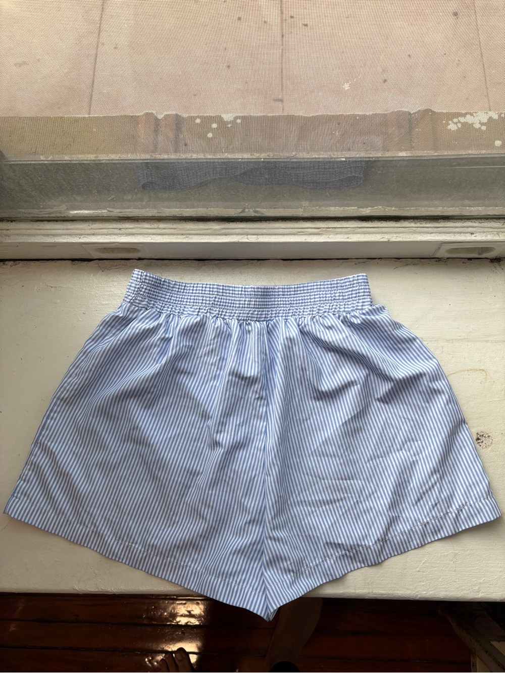 Blue Stripe Boxer Shorts | Size S/XS - Picture 2 of 2